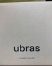 ubras虞书欣同款钻石纱夹心软支撑花瓣杯文胸内衣女胸罩 背勾-黑色 L 实拍图