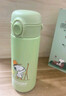 史努比（SNOOPY） 儿童保温杯女男小学生上学专用高颜值弹跳盖316不锈钢直饮口水杯 蓝色500ML 实拍图