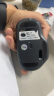 英菲克（INPHIC）M1二代无线鼠标可充电办公静音电量显示便携人体工学适用苹果惠普华为笔记本电脑非对称舒适手感 【右手选这个+侧翼指托+磨砂】液态灰 实拍图
