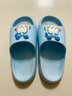 巴布豆（BOBDOG）儿童拖鞋男女童宝宝软底居家室内外夏季凉拖鞋 浅兰 220码 实拍图