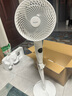 海尔（Haier）空气循环扇家用风扇2025年新款语音电风扇3D摇头电扇涡轮换气扇循环对流台式两用小风扇轻音落地扇 【暴风循环】定时遥控款HFX-Y2352A 实拍图