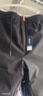S.S&HOR羽绒裤男中老年可脱卸内胆休闲加绒裤外穿男士加厚保暖羽绒长裤子 2383#黑色 3XL （3尺-3尺1） 实拍图