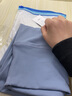 NIUKAILE瑜伽运动紧身裤女春夏欧美裸感蜜桃臀健美高腰美臀无缝提臀健身裤 灰湖蓝瑜加裤+护腕 M (建议105-120斤） 实拍图