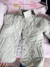 PMOG棉服女2025新款秋冬轻薄翻领直筒百搭休闲薄款短款棉衣外套棉服女 抹茶色 M 8095斤 实拍图