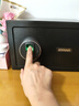 欧奈斯ONNAIS保险柜家用小型25cm办公密码WIFI保险箱防盗指纹入墙报警手机智能新款商用保管箱床头全钢保管柜 20cm尊贵黑单独指纹（单独钥匙） 实拍图