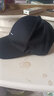 圣丹美冬帽子男夏天棒球帽休闲韩版鸭舌帽潮防晒遮阳帽百搭女太阳帽秋冬季 字母款黑色 均码 55-60CM 实拍图