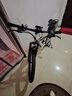 永久锂电池助力电动自行车禧玛诺变速超长续航山地车男女士双碟刹单车 F58-多彩白【10A线碟】27.5寸 实拍图