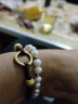 周六福黄18K金珍珠手链手串女生日礼物 流光溢彩 约16cm  实拍图