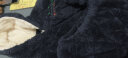 噜噜牛儿童睡衣男童冬季珊瑚绒三层夹棉加绒加厚秋冬款男孩中大童家居服 83052-深蓝 140cm(14码建议身高135-140) 晒单实拍图