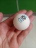 银河（YINHE）3星乒乓球新材料40+三星比赛塑料球 【有缝球】白色/6只 实拍图