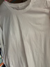 恒源祥新疆棉短袖t恤男圆领春夏季宽松纯棉打底白色汗衫半袖上衣 白色 2XL 180(160-180斤穿) 实拍图