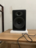 声擎（Audioengine）【国家补贴】A5+ 电脑桌面音响家用 客厅电视书架有源音箱 家庭影院音响 绸缎黑 实拍图