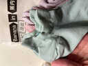 蕉内（Bananain）【赵露思同款】302C女士棉袜子运动透气7A抗菌防臭船袜短筒4双装 [船]奶油蓝+萱紫+云杉绿+桉粉 4双 均码 实拍图