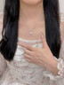 唯一（Winy）一克拉莫桑钻项链女2025新款999纯银吊坠生日礼物送朋友老婆首饰 实拍图