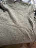 百图betu女装秋季新款毛衣羊毛半高领百搭女长袖毛衣2309D04 灰色 S 实拍图