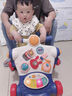 babycare多功能学步车 婴儿学步车手推车 防o型腿宝宝学步婴儿学走路助步 科洛玫【升级款二合一可调速】 实拍图