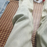 百鹊亭（BAIQUETING）美式黄泥牛仔裤男生春夏季宽松直筒休闲裤百搭浅色水洗阔腿长裤 黄泥色 M码 实拍图