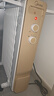 美的（Midea）【金缕衣】取暖器家用/电暖器/电暖气/加湿烘衣/13片大面积取暖器/电热油汀取暖器NY2213-18GW 实拍图