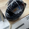 GSBgsb头盔gsb361摩托车头盔3C认证四季男女通用全盔机车仿赛头盔 闪光黑配透明镜片+顺丰快递 XXXL（建议60-61头围） 实拍图
