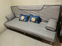 品上凯迪斯 现代简约多功能沙发床两用可折叠沙发床客厅沙发小户型懒人沙发 科技布炫彩【蓝-灰】 【炫彩乳胶款】升级2.0米长1.2米宽2扶手2腰枕 实拍图