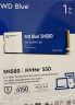 西部数据（WD） NVME协议 M.2接口 2280台式机笔记本SSD固态硬盘 蓝盘SN570 500G （附带硬盘散热片） 实拍图