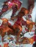 肯基佬鸭腿熟食开袋即食盐焗卤味鸭腿整箱零食肉类熟食肉干肉脯休闲食品 五香口味（超大号）35g*20袋 实拍图