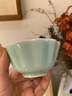 恒福影青瓷茶杯主人杯单杯陶瓷功夫茶具品茗杯办公室家用喝茶小杯子 念旧杯（梅子青） 实拍图