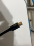 山泽(SAMZHE)Mini DP转DP转换线 雷电接口苹果电脑MacBook接DP显示器 1.5米 黑色MCP15 实拍图