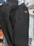 桓黎老年人衣服中老年女裤妈妈装秋冬裤子加绒加厚休闲长裤老太太保暖 黑色【款】加绒 3XL 建议120-135斤 实拍图