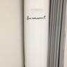 宜百利 空调罩 柜式空调罩防尘罩 立式空调圆柱柜机格力美的海尔奥克斯通用防尘套 白色圆形柜机罩5338 实拍图