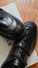 百丽通勤商务鞋男春夏商场同款软底真皮舒适休闲皮鞋A1084BM3 黑色-常规款 41 晒单实拍图