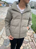 安踏（ANTA）面包羽绒服丨速暖四防短款速暖羽绒服男冬季保暖防泼水棉服外套 立领四防科技-基础黑7916-1 3XL 实拍图