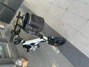 BAICYCLE小白折叠电动自行车男女代步电瓶车便携式小型迷你超轻长续航隐藏锂电池电动助力单车 S2Pro白色/400W前后双避震 实拍图
