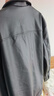 杰克·琼斯（JACK&JONES）男装春秋宽松皮衣舒适简约时尚纯色潮流休闲外套短款上衣PU夹克男 E40 黑色 S 170 实拍图