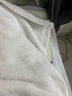华夏希尔顿五星级酒店全棉毛巾浴巾地巾宾馆酒店纯棉白色毛浴巾 白色 350g 21股棉平织地巾50*80cm 实拍图