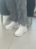 CHGF增高鞋男士隐形内增高休闲男鞋秋冬季透气老爹鞋男百搭运动鞋子男 2081白色【网面】-增高8cm 40 (运动码) 实拍图