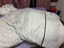 海澜之家（HLA）被子冬天被加厚保暖A类裸睡级抗菌大豆纤维被春秋被芯单双人家用 优雅灰【21%大豆填充 加厚保暖】 200*230cm约6斤冬被 实拍图