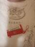 浪莎短袖男夏季纯棉T恤女简约基础打底汗衫男女同款宽松情侣装t恤 实拍图