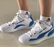 彪马（PUMA）赵继伟同款|透气网眼实战篮球鞋男女款运动鞋CLYDE194454 白-深蓝色-05 40.5 实拍图