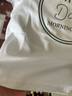 她寓2023新款纯棉短袖T恤女圆领纯色宽松显瘦气质上衣百搭体恤女 纯白短袖 M 95-115 实拍图