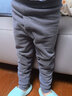 顶瓜瓜顶呱呱儿童秋裤加绒加厚冬季男童保暖裤蚕丝中大童校服神器 蓝120 实拍图