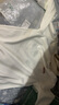 鹿凌青长袖T恤男圆领打底衫衣服男女情侣春秋季青少年宽松卫衣男上衣 白色 加绒 M 实拍图