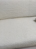 帕布（pabu）高端日式沙发套全包罩弹力防滑防猫抓沙发垫套艺皮沙发防尘盖布巾 奶油白 四人（适用235-300cm长度）单件 实拍图