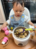 COOKSS蝴蝶面模具自动封边婴儿辅食模具馄饨模具云吞小混沌工具3件套粉 实拍图