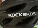 洛克兄弟（ROCKBROS） 骑行头盔带风镜山地公路自行车头盔男女一体成型炫彩安全帽 钛色：58-62cm 变色镜片 全天可用 实拍图