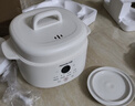 九阳（Joyoung）电炖盅 电炖锅 隔水炖煮 家用煮粥煲汤锅燕窝炖盅4.5L白瓷内胆炖汤锅上蒸下炖DG25G-GD188 实拍图
