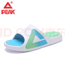匹克（PEAK）态极拖鞋男女鞋桂林山水配色夏季新款运动凉拖轻便外穿沙滩拖鞋 大白/翠绿/白蓝 42 实拍图