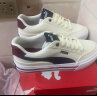 彪马（PUMA）新款男女同款复古轻便休闲鞋帆布鞋 COURT CLASSIC VULC FS396353 白色-海军蓝-杏仁糖色-01 43 晒单实拍图