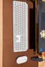 罗技（Logitech）大师系列MX Keys S无线键盘MX Keys S COMBO套装无线蓝牙多模背光键鼠套装高端商务办公键盘鼠标 MX keys S双模背光键盘-白色 实拍图