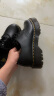 马丁（DR.MARTENS）春夏1461 Bex 气质经典光面皮黑色厚底3孔马丁单鞋 黑色 37 晒单实拍图